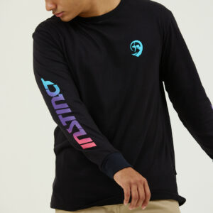Spectrum Logo Long Sleeve Tee | Black