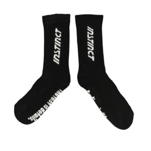 Retro Crew Socks | Black