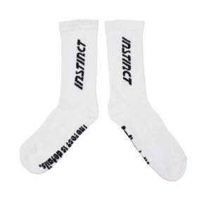 Retro Crew Socks | White