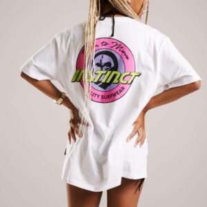 Bubblegum Tee | White