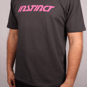 Charcoal With Pink logo